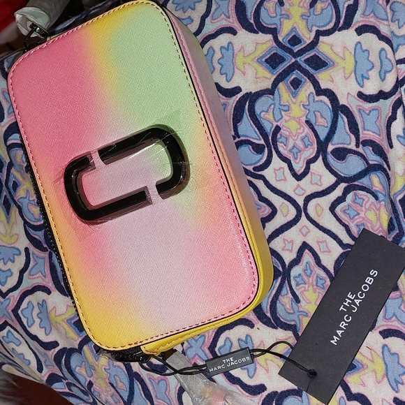 💥SALE🌈Snapshot The Marc Jacobs airbrush snapshot multicolor purse crossbody bag - Picture 15 of 17